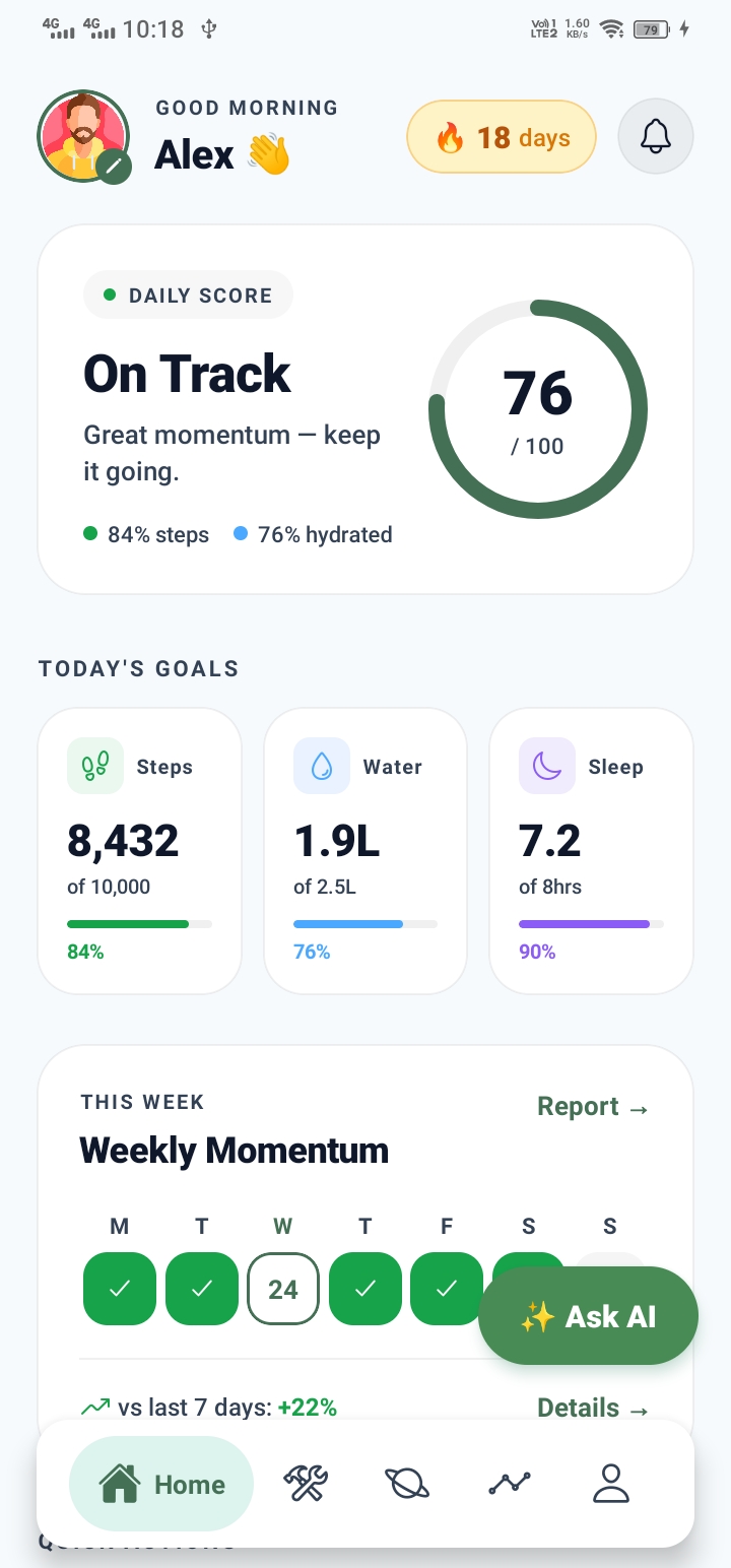 HealthMate AI Dashboard